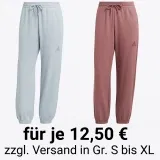adidas Damen Jogginghose ALL SZN French Terry Loose (2 Farben, Gr. S bis XL) für 17,49 € inkl. Versand