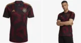 Adidas Deutschland Trikot 2022 Auswärtstrikot Herren