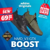 adidas Originals NMD_V3 GTX BOOST GORE-TEX Schuhe (2 Farben, Gr. 39 1/3 bis 46) für 62,99 € inkl. Versand