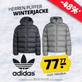adidas Originals Puffer Jacket Herren Winterjacke (2 Farben, Gr. XS bis L) ab 72,77 € inkl. Versand (statt 149,99 €)