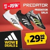 adidas Predator Sala Herren Hallenschuhe (3 Farben, Gr. 35,5 bis 47 1/3)