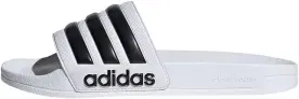 adidas Unisex Adilette Shower Slides Schiebe-Sandalen Weiß (Gr. 37 bis 54) für 15,00 € inkl. Prime-Versand