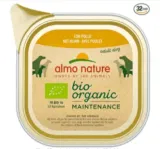 almo nature Bio Organic Maintenance Komplett Nassfutter für Hunde mit Huhn, 32er Pack (32 x 100 g) für 7,64 € (Prime)