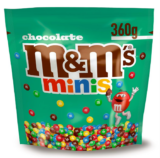 M&M’S Minis Milchschokolade, 360g ab 3,56 € inkl. Prime-Versand (statt 4,99 €)