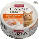 animonda Carny Ocean Katzenfutter Weißer Thunfisch + Garnelen, 12 x 80 g ab 6,18 € inkl. Versand (statt 21,18 €)