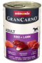 animonda GranCarno Adult Hundefutter nass, Nassfutter für erwachsene Hunde, Rind + Lamm, 6 x 400g ab 6,20 € inkl. Prime-Versand (statt 12,98 €)