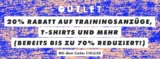 ASOS: 20 % Extra-Rabatt auf die bereits um bis zu 70 % reduzierte Trainingsanzüge, T-Shirts & mehr