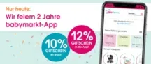 Babymarkt: Bis zu 12 % auf (fast) alles – NUR HEUTE