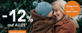 Babymarkt Sale: 12% Rabatt auf alles z.B. Sterntaler Schlafsack Stanley Gr. 110 cm für 36,62 € inkl. Versand (statt 48,28 €)
