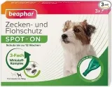 beaphar Zecken- und Flohschutz Spot-ON für kleine Hunde (3x1ml – bis 15 Kg)