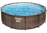 Bestway »Steel Pro Max DELUXE SERIES« Framepool-Set ( Ø 366 x  H 100 cm), mit Filterpumpe und Leiter für 149€