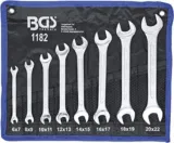 BGS 1182 | Doppel-Maulschlüssel-Satz | 8-tlg. |  CV-Stahl | inkl. Tetron-Rolltasche für 9,89 € Prime