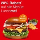 Lunchme! – 20% Rabatt Auf Euer Mittagsmenü Bei Burgerme Sichern 🥤🍔🍟