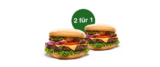 burgerme 🍔 2 für 1 auf Big Angus Steakhouse, Crunchy Chicken, Meatfree Crunchy