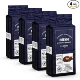 ☕ by Amazon Gemahlener Kaffee Caffè Intenso  4er-Pack (4x 250 g)