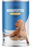 by Amazon Hundenassfutter in Dosen Huhn in Sauce 4×1,24 kg ab 5,92 € inkl. Prime-Versand