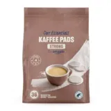 by Amazon Kaffeepads Strong  (4×36 Stück, geeignet für Senseo Maschinen) ab 12,93 € inkl. Prime-Versand