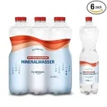 by Amazon Natürliches Mineralwasser mit Kohlensäure (6×1.5l)