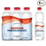 by Amazon Natürliches Mineralwasser mit Kohlensäure (6x500ml)