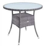 casaria Polyrattan-Tisch für 42,95 € inkl. Versand