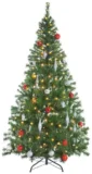 Casaria Künstlicher Weihnachtsbaum 150cm mit Lichterkette für 25,95€ inkl. Versand statt 34,95€
