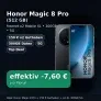 MediaMarkt Tarifwelt: Honor Magic 8 Pro (512 GB) + 150 € o2 Guthaben + freenet o2 Mobile XL 300GB 5G für 39,99 € / Monat + 94,94 € einmalig