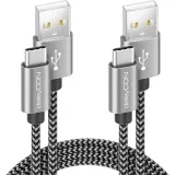 deleyCON USB-C Kabel SET (2 Stück je 2m) für 3,99 € inkl. Prime-Versand (statt 6,64 €)