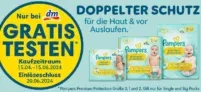 Gratis testen: Pampers Premium Protection Windeln [Nur bei DM]