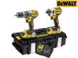 DeWalt DCK266D2 Kombibohrer + Schlagschrauber mit 2 Akkus, Ladegerät & Koffer [UK – Produkt daher mit EU Adapter] – für 288,90€ inkl. Versand statt 401,67€