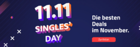 digitalo Singles Day: 11 € Gutschein auf viele Produkte (111 € MBW) + zahlreiche Singles Day Angebote