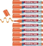edding 385 Flipchart Effektmarker orange 10er Pack