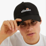 ellesse Albo Snapback Cap in schwarz