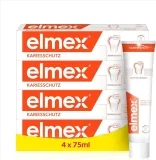 elmex Kariesschutz Zahnpasta 4er Pack (4x75ml)