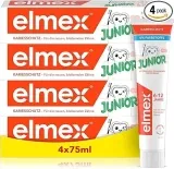 elmex Zahnpasta Junior 6-12 Jahre 4er Pack (4x75ml) ab 11,68 € inkl. Prime-Versand