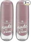 essence gel nail colour Nagellack Nr. 30 Nude (2x 8ml)