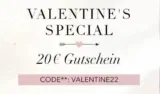 Fashionette VALENTINE`S SPECIAL 20,00 € Rabatt auf ausgewählte Geschenkideen