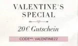 Fashionette VALENTINE`S SPECIAL 20,00 € Rabatt auf ausgewählte Geschenkideen