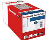 2x 100 fischer PowerFast II CZF 3,0 x 25 Kreutzschlitzschrauben für 2,98 € (statt 6,00 €)