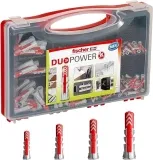 fischer Red-Box DuoPower Sortimentsbox (280 DuoPower Dübeln) für 19,19 € inkl. Prime-Versand