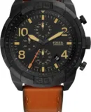 FOSSIL Herrenuhr Bronson (50mm Gehäusegröße, Chronographenwerk) – für 88,99 € inkl. Versand statt 117,30 €