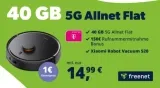 Xiaomi Robot Vacuum S20 (1€) Mit 40 Gb Telekom Allnet-Flat Für 14,99€ Mtl.