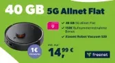 Xiaomi Robot Vacuum S20 (1€) mit 40 GB Telekom Allnet-Flat für 14,99€ mtl.