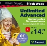 Black Friday 🖤 Vodafone Unlimited Tarif bei freenet für 14,99€ im Monat: Unbegrenztes Datenvolumen zum Tiefpreis