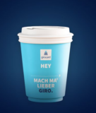 Gratis: 5 girocard Kaffeebecher