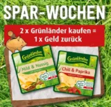 2x Grünländer Käse kaufen, 1x Geld zurück