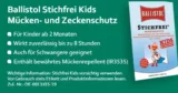 Gratis Probe Ballistol Stichfrei Kids 🧒🦟 Mücken- & Zeckenschutz