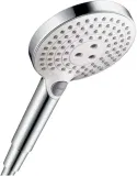 hansgrohe Raindance Select S – Duschkopf Handbrause mit 3 Strahlarten Duschbrause mit Antikalk-Funktion WeißChrom 26530400 für 45,29 € inkl. Versand (statt 58,90 €)