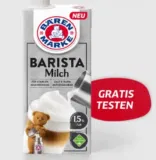 Gratis: Bärenmarke Barista Milch kostenlos dank Cashback
