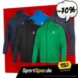 hummel Nathan Full Zip Herren Jacke (Gr. XS bis 2XL, 6 Farben) für je 15,15 € zzgl. 3,95 €