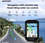 iGPSPORT BSC300T GPS-Fahrradcomputer (Globale Bunte Kartennavigation)